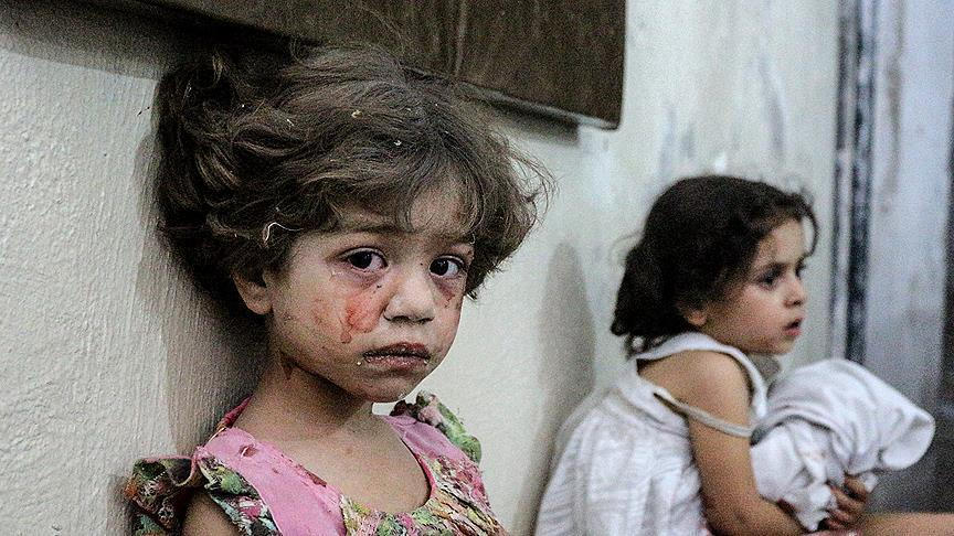 Children injured in Gaza